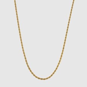 23.5” CRAFTD LONDON 18K ROPE CHAIN 3MM